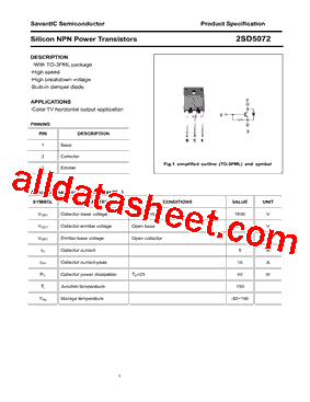 2SD5072型号图片