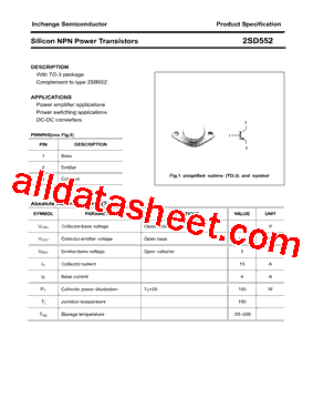 2SD552型号图片
