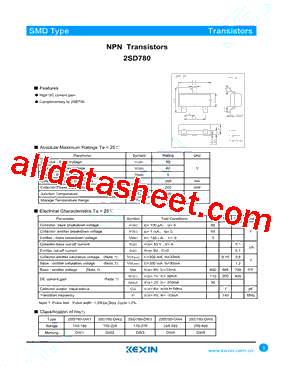 2SD780_15型号图片