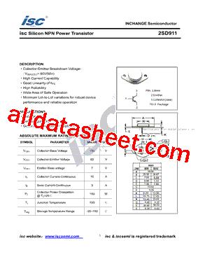 2SD911型号图片
