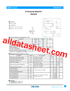 2SJ210-3型号图片