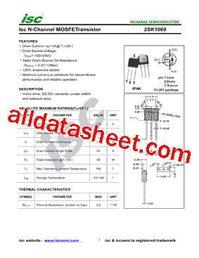 2SK1060型号图片