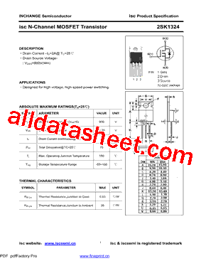 2SK1324型号图片