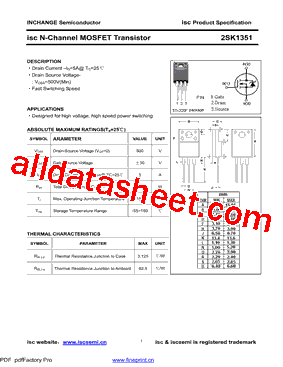 2SK1351型号图片