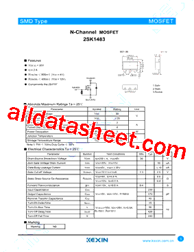 2SK1483_15型号图片