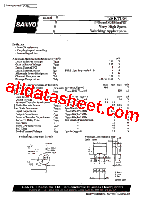2SK1736型号图片