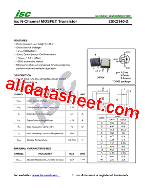 2SK2140-Z型号图片