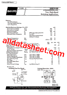 2SK2168型号图片