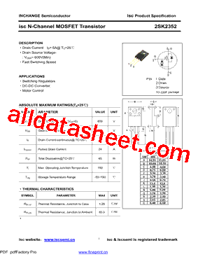2SK2352型号图片
