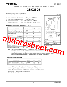2SK2608_09型号图片