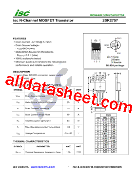 2SK2757型号图片