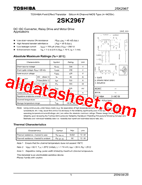 2SK2967_09型号图片