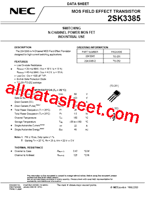 2SK3385型号图片