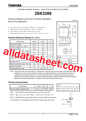 2SK3389型号图片