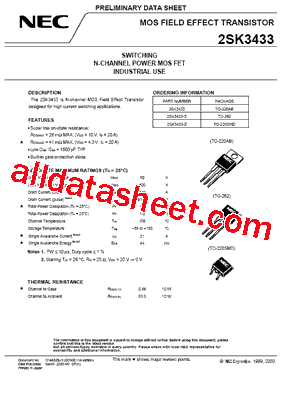 2SK3433-Z型号图片