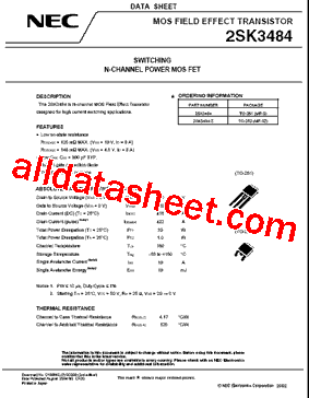 2SK3484-Z型号图片
