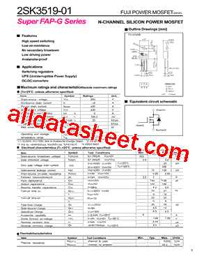 2SK3519-01_03型号图片