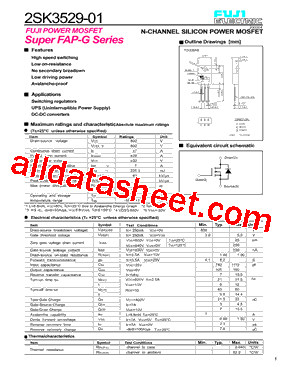 2SK3529-01型号图片