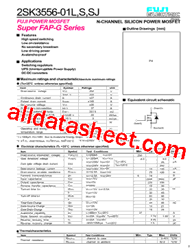 2SK3556-01L型号图片