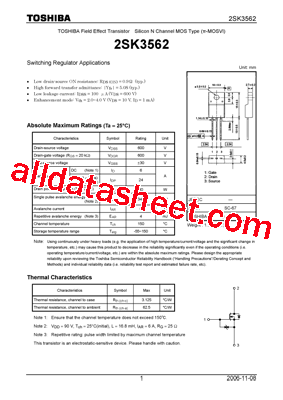 2SK3562_06型号图片