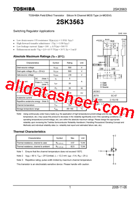 2SK3563_06型号图片
