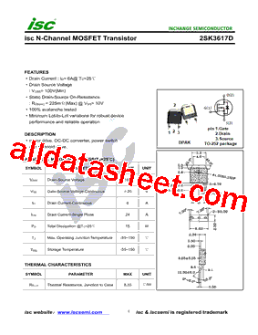 2SK3617D型号图片