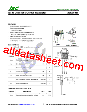 2SK3635I型号图片