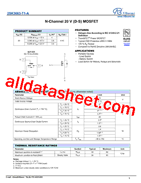 2SK3663-T1-A型号图片