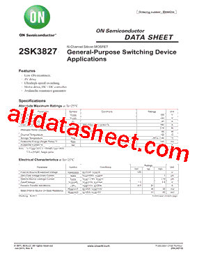 2SK3827型号图片