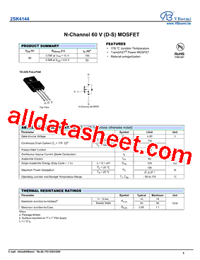 2SK4144型号图片