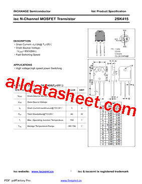 2SK415型号图片