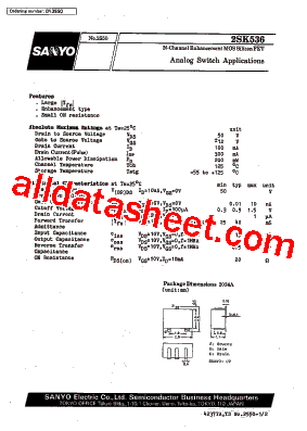 2SK536型号图片