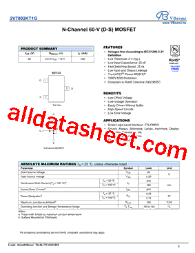 2V7002KT1G型号图片