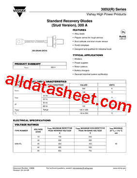 300UR40A型号图片