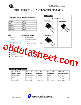 30F120C型号图片