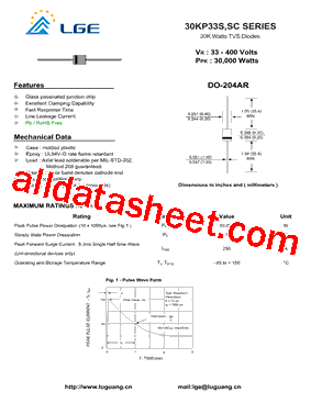 30KP110SCA型号图片
