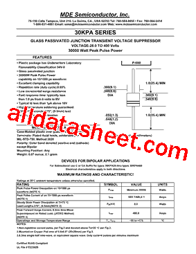 30KPA270A型号图片