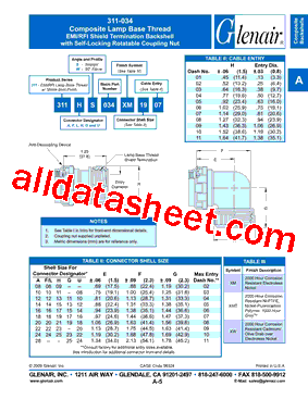 311HS034XM1902型号图片