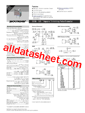 3296W-1-101ALF型号图片