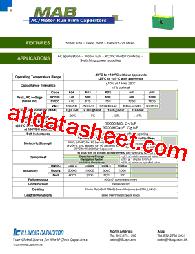 335MABA03KH型号图片