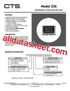 335P2C2M型号图片
