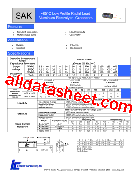 337SAK010M型号图片