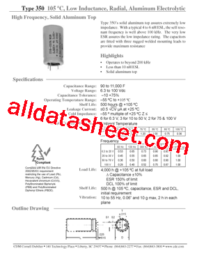 350GE151U075C型号图片