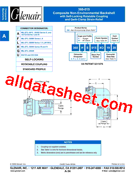 360LW015XB08型号图片