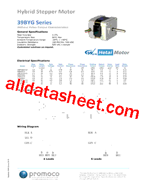 39BYG404-13型号图片