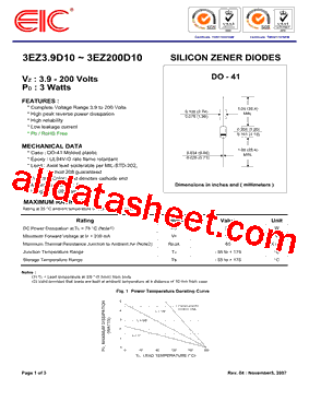 3EZ10D10型号图片