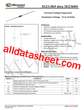 3EZ4.3D5型号图片