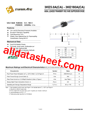 3KE10A型号图片