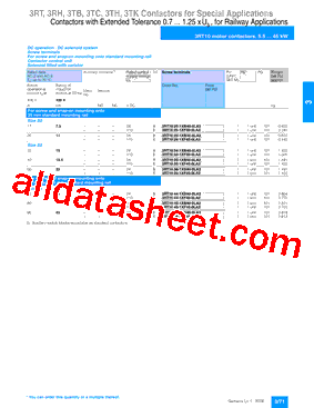 3RT1034-1XF40-0LA2型号图片