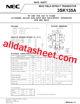 3SK135A型号图片